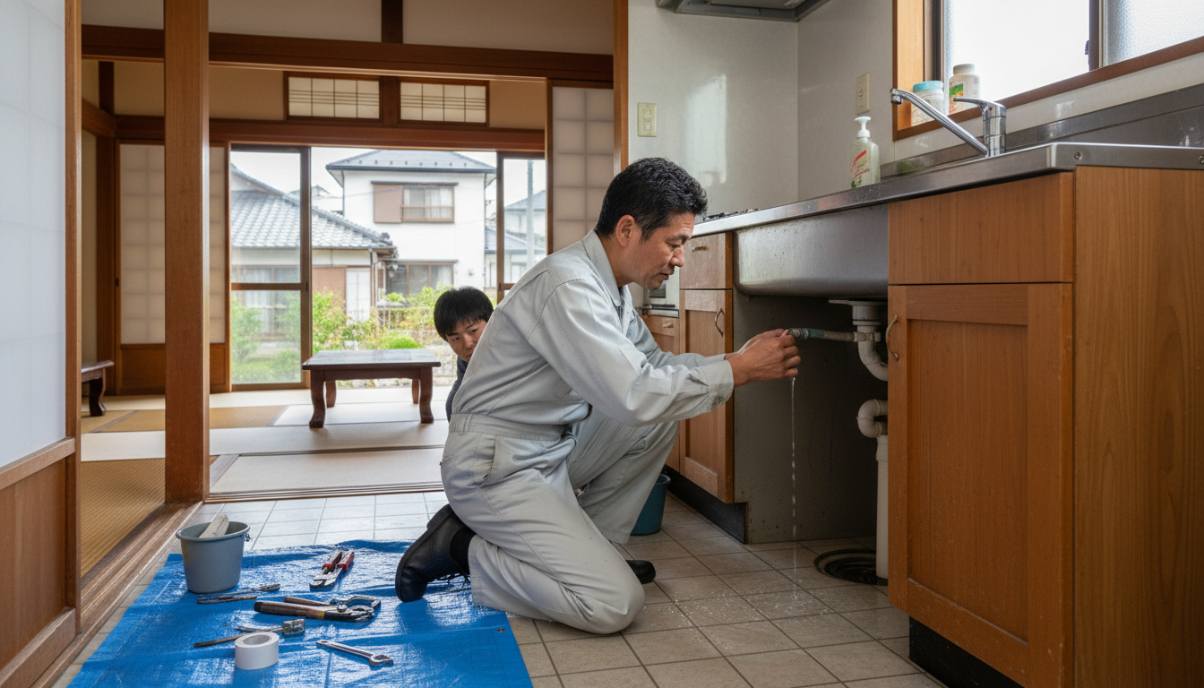 揖斐郡 大野町の住宅事情とよくある水トラブルに関する画像