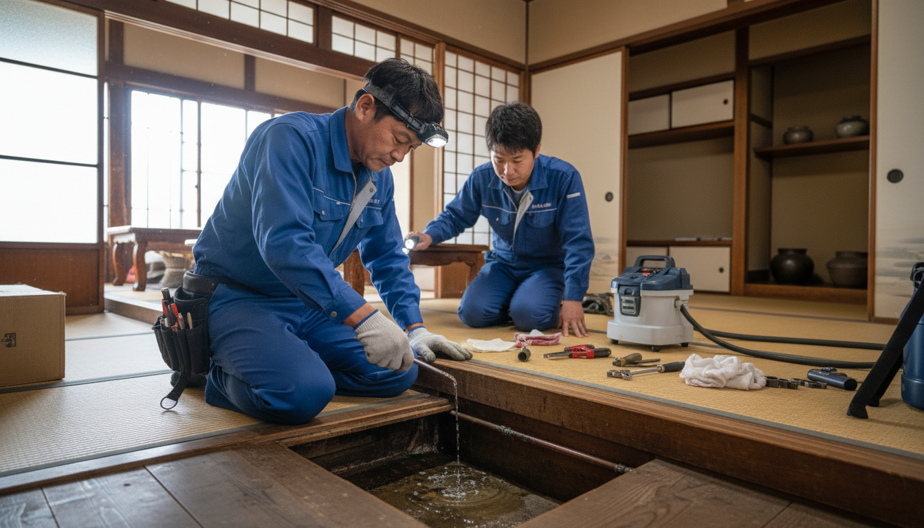 揖斐郡 揖斐川町の住宅事情とよくある水トラブルに関する画像