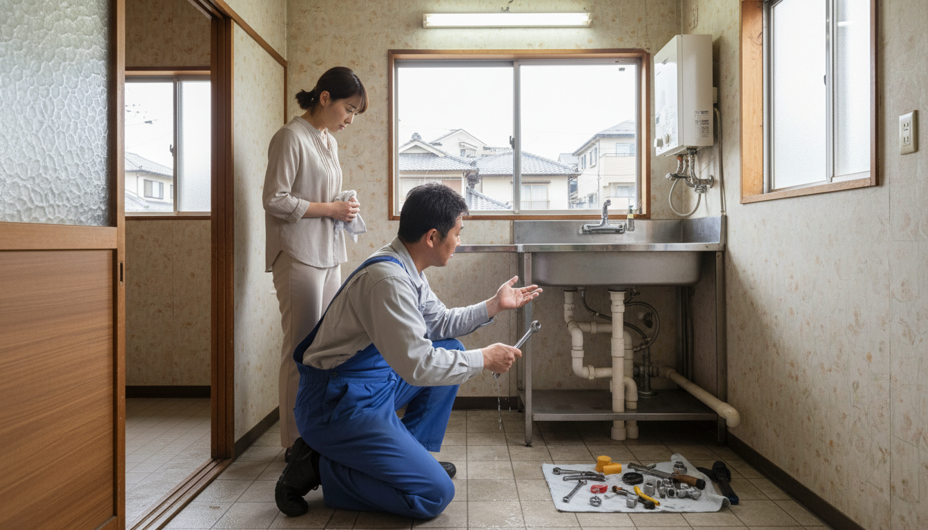 延岡市の住宅事情とよくある水トラブルに関する画像