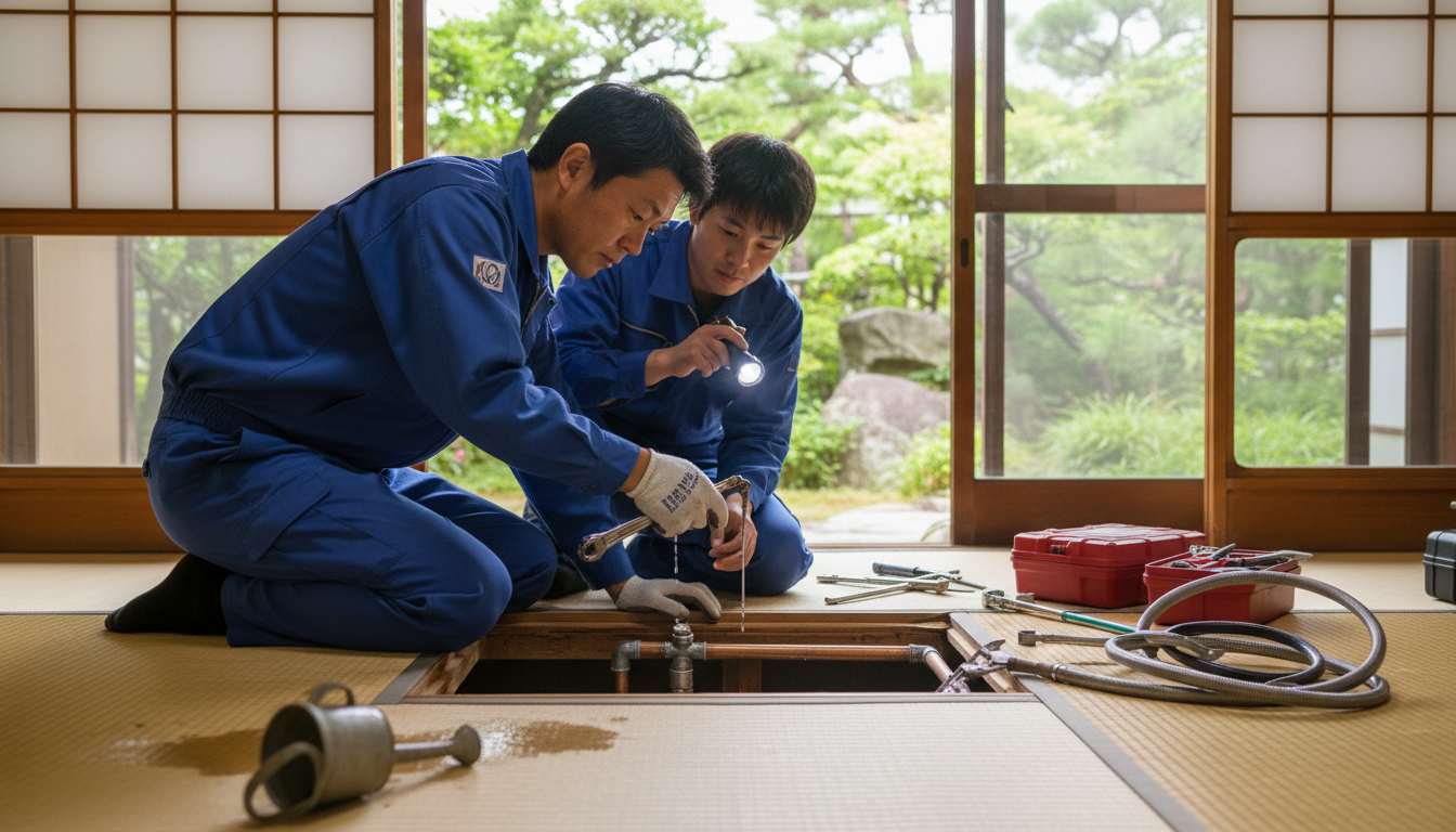 宮崎市の住宅事情とよくある水トラブルに関する画像