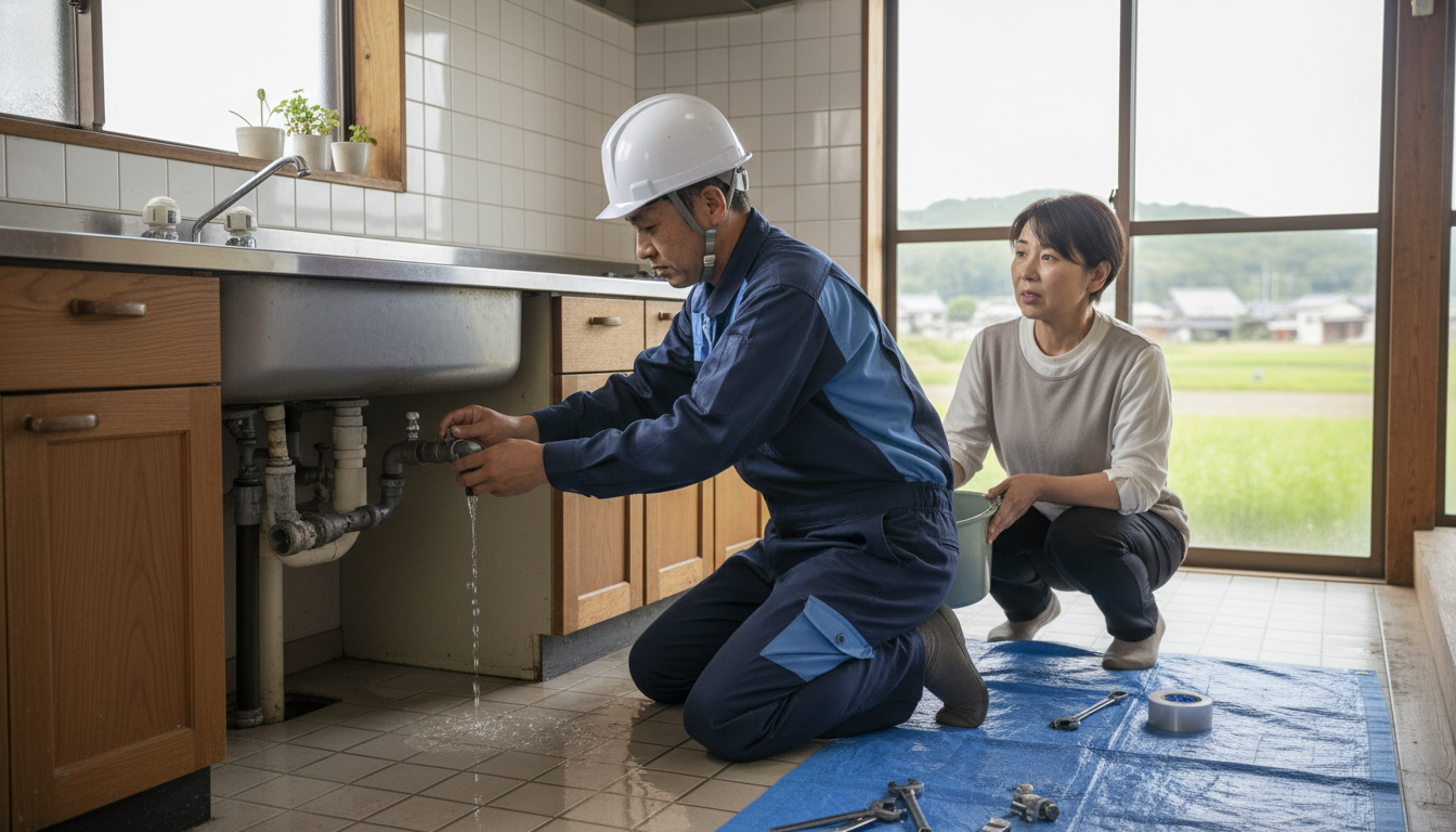 児湯郡 新富町の住宅事情とよくある水トラブルに関する画像