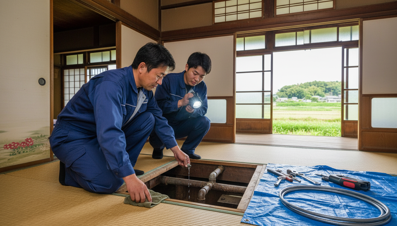 児湯郡 川南町の住宅事情とよくある水トラブルに関する画像