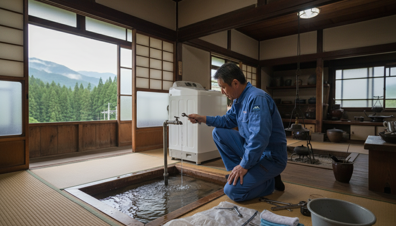 東臼杵郡 諸塚村の住宅事情とよくある水トラブルに関する画像