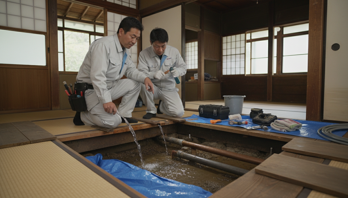 東臼杵郡 椎葉村の住宅事情とよくある水トラブルに関する画像