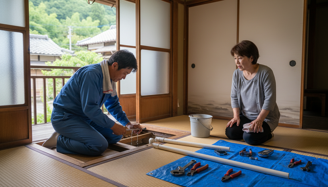 東臼杵郡 門川町の住宅事情とよくある水トラブルに関する画像