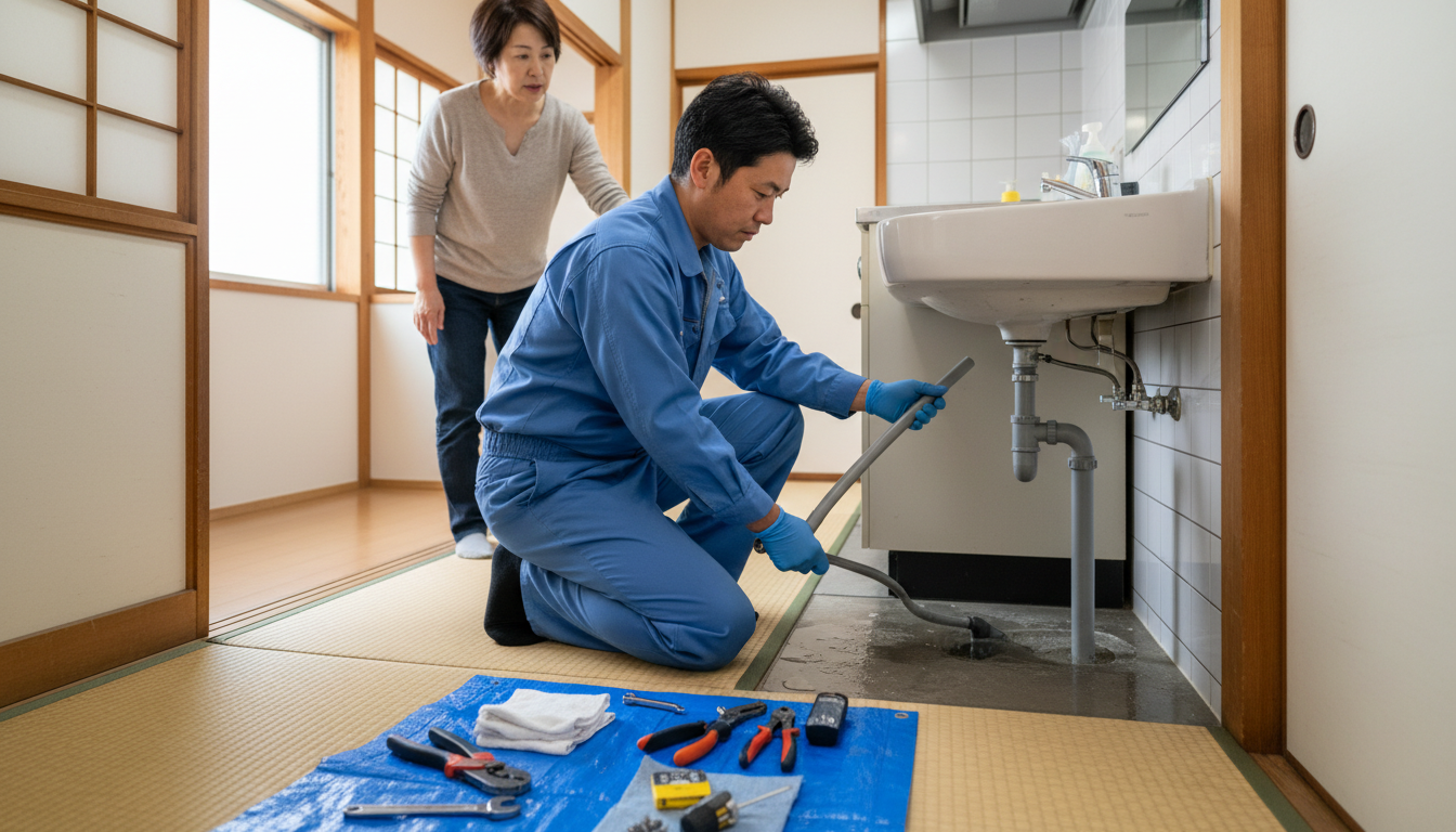 日向市の住宅事情とよくある水トラブルに関する画像