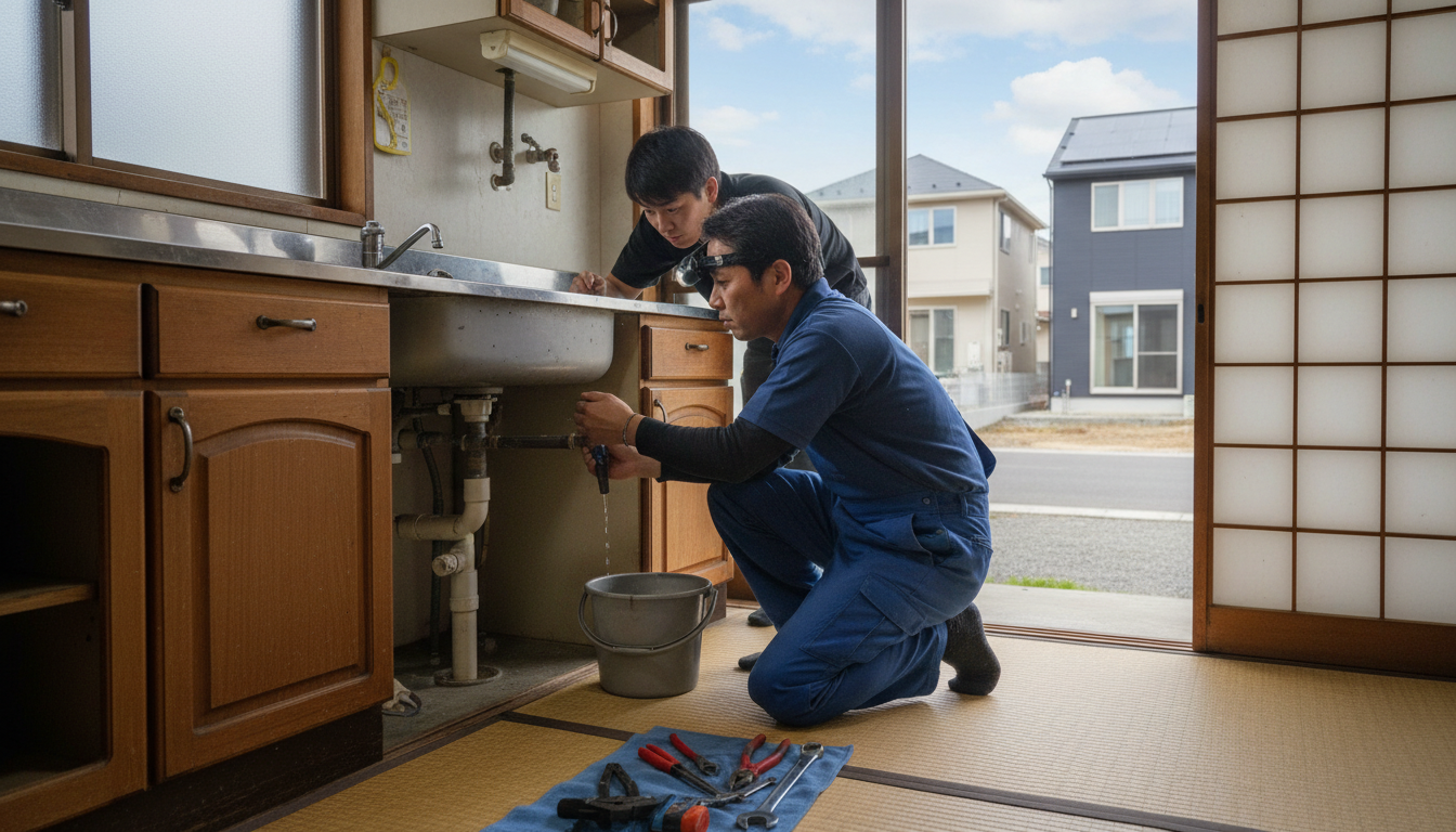 遠田郡 美里町の住宅事情とよくある水トラブルに関する画像
