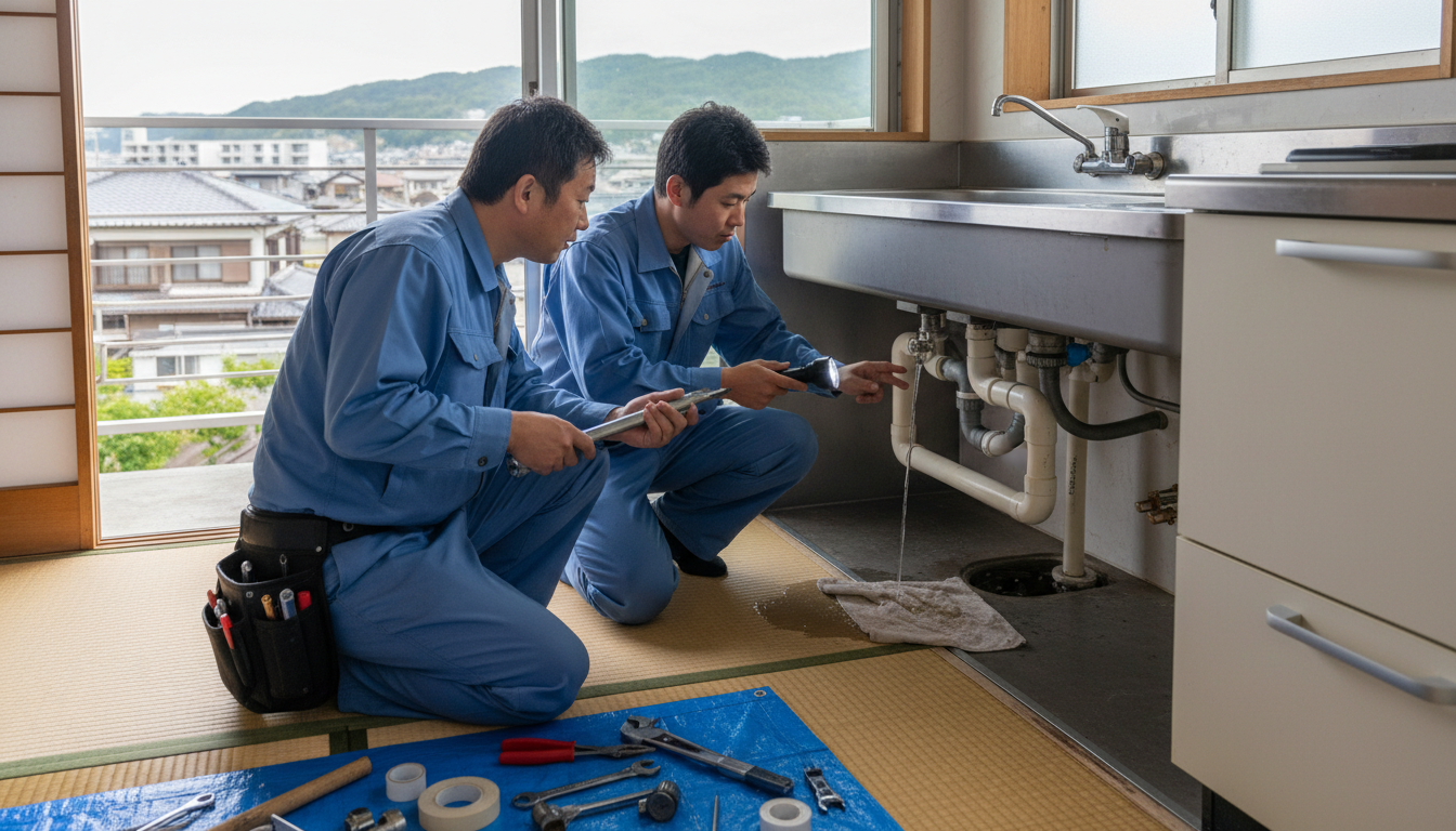 牡鹿郡 女川町の住宅事情とよくある水トラブルに関する画像