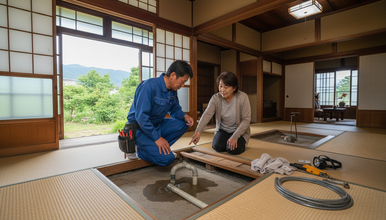 加美郡 色麻町の住宅事情とよくある水トラブルに関する画像