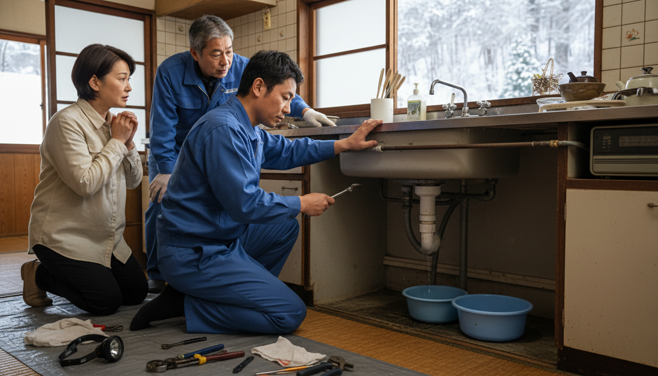 刈田郡 蔵王町の住宅事情とよくある水トラブルに関する画像