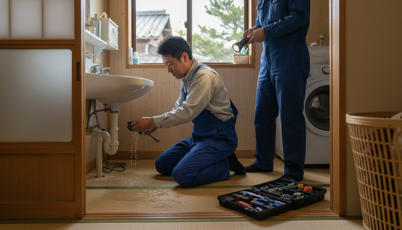 宮城郡 松島町の住宅事情とよくある水トラブルに関する画像