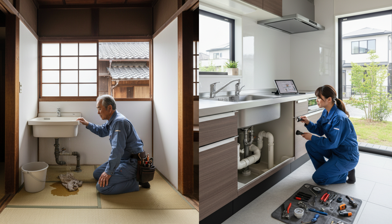 柴田郡 村田町の住宅事情とよくある水トラブルに関する画像