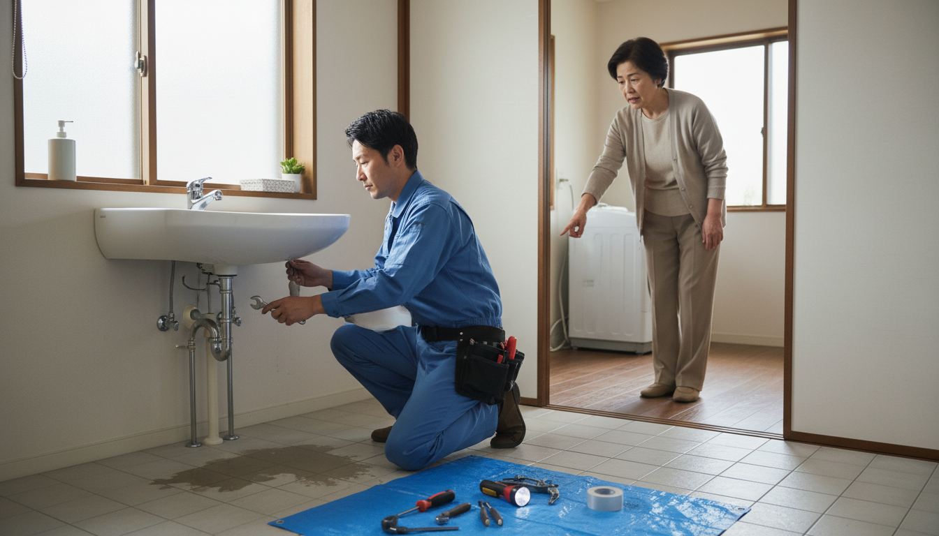 大府市の住宅事情とよくある水トラブルに関する画像