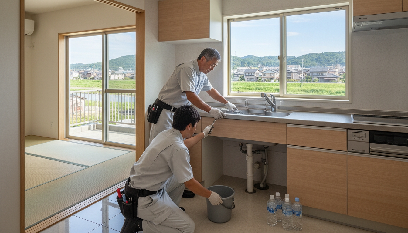 柴田郡 大河原町の住宅事情とよくある水トラブルに関する画像