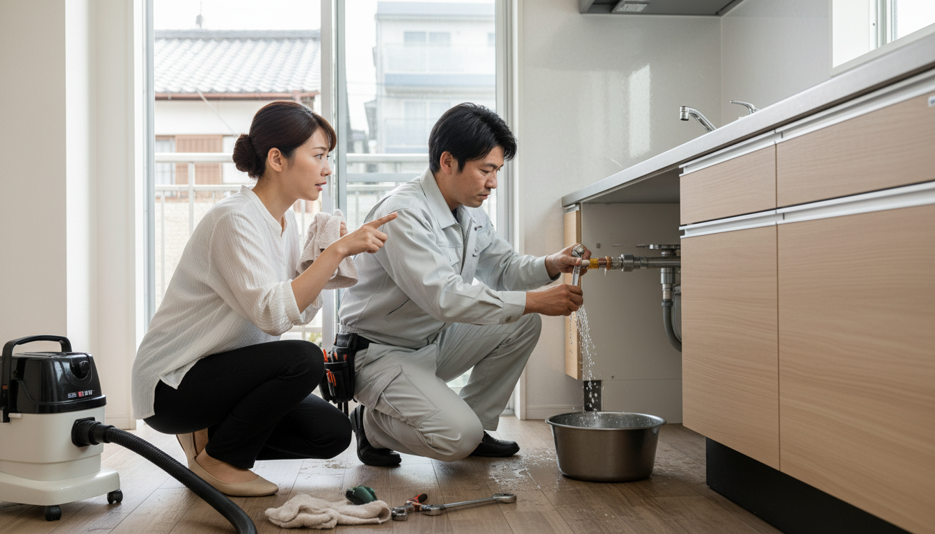 仙台市 若林区の住宅事情とよくある水トラブルに関する画像