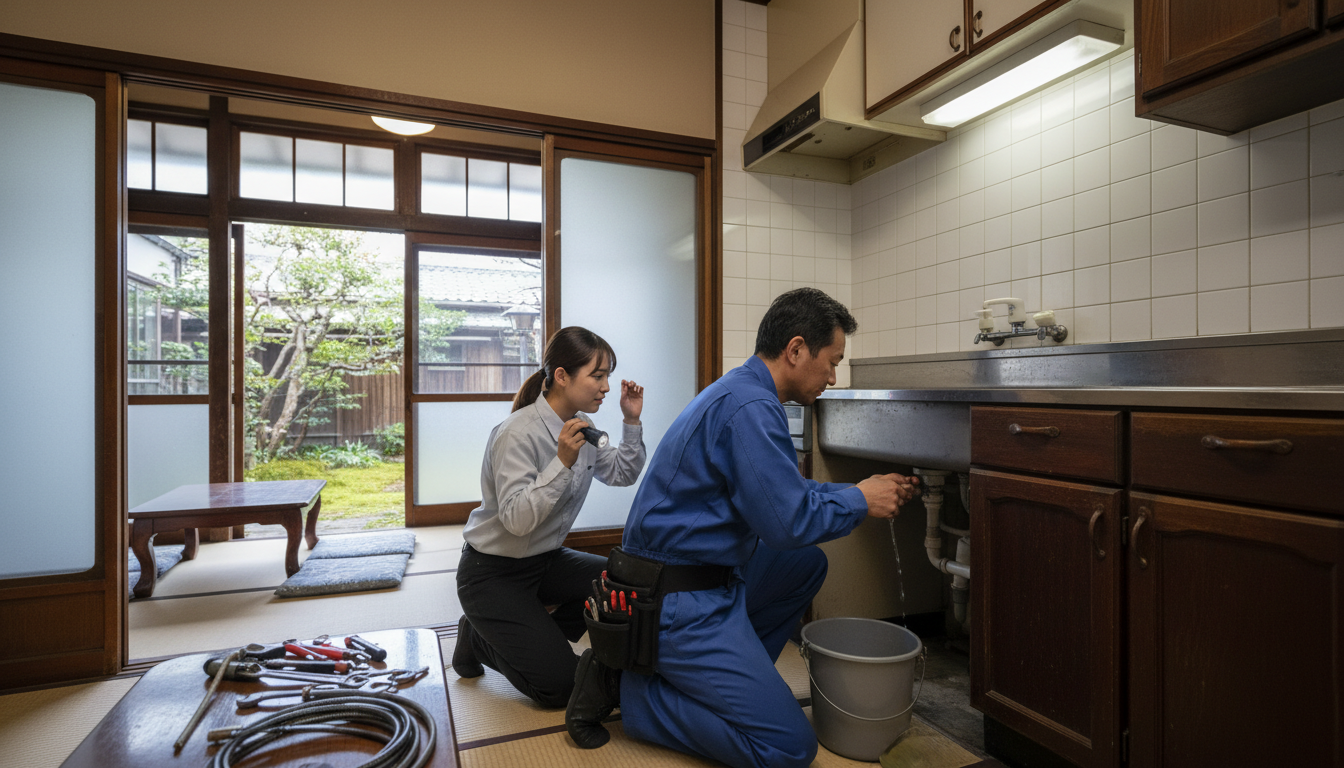 仙台市 青葉区の住宅事情とよくある水トラブルに関する画像