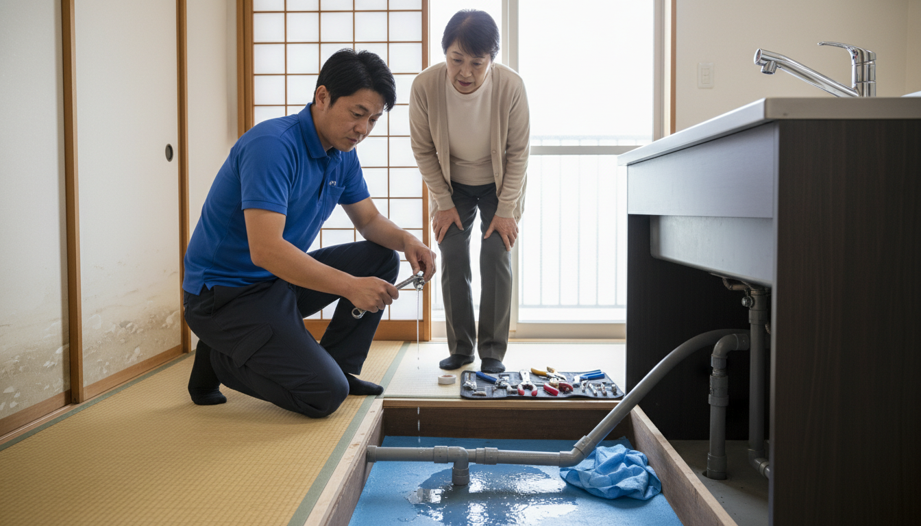 仙台市 泉区の住宅事情とよくある水トラブルに関する画像