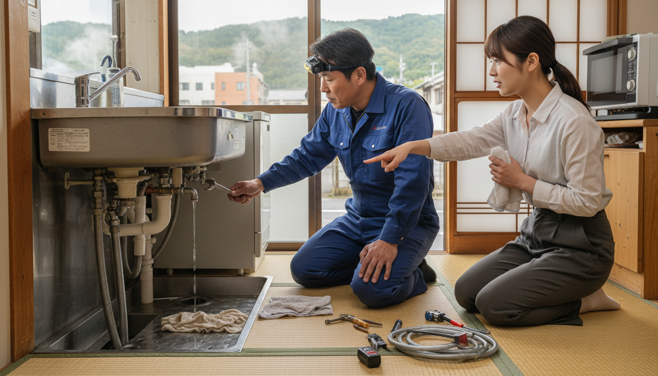 大崎市の住宅事情とよくある水トラブルに関する画像