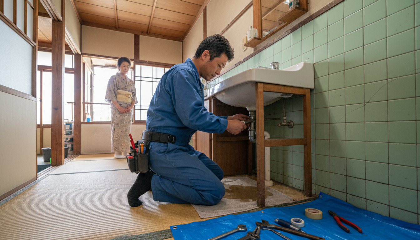 登米市の住宅事情とよくある水トラブルに関する画像