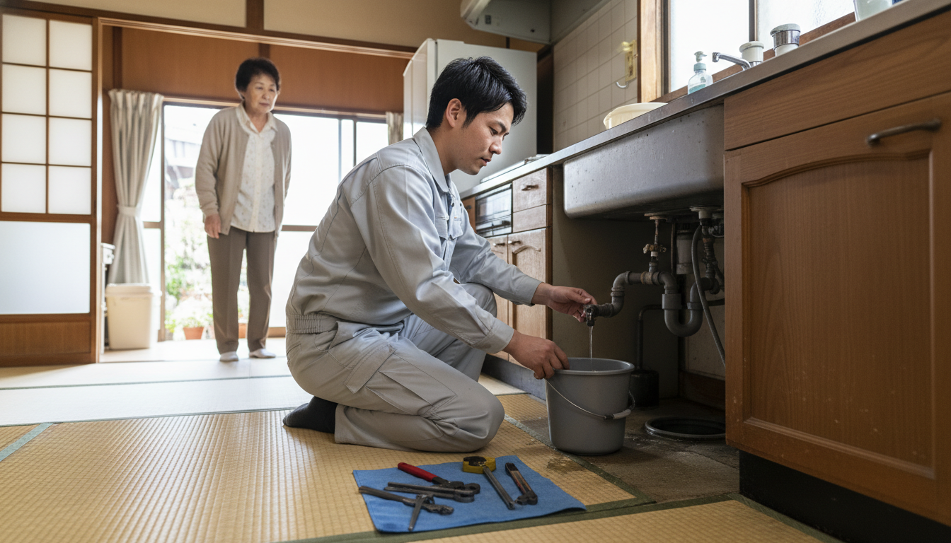 丹羽郡 大口町の住宅事情とよくある水トラブルに関する画像