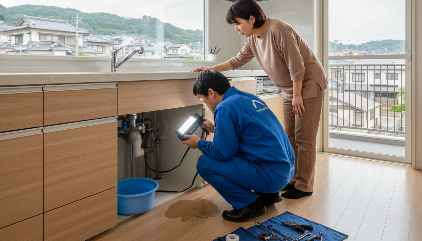 名取市の住宅事情とよくある水トラブルに関する画像