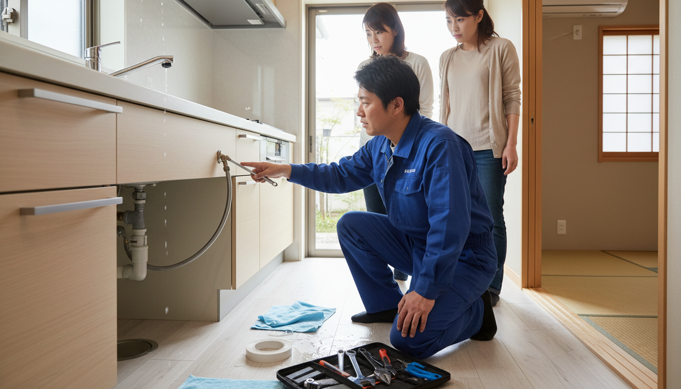 久世郡 久御山町の住宅事情とよくある水トラブルに関する画像