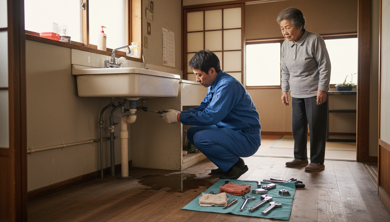 船井郡 京丹波町の住宅事情とよくある水トラブルに関する画像
