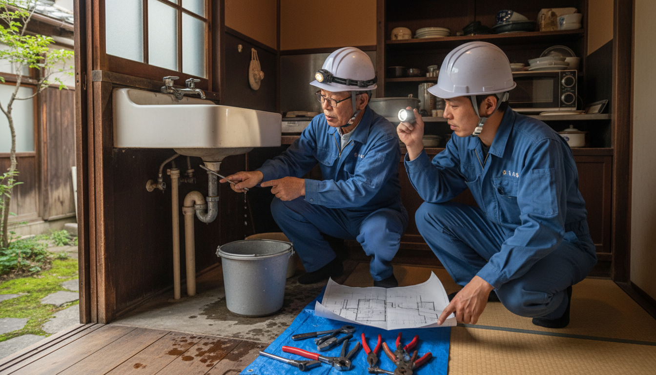 与謝郡 与謝野町の住宅事情とよくある水トラブルに関する画像