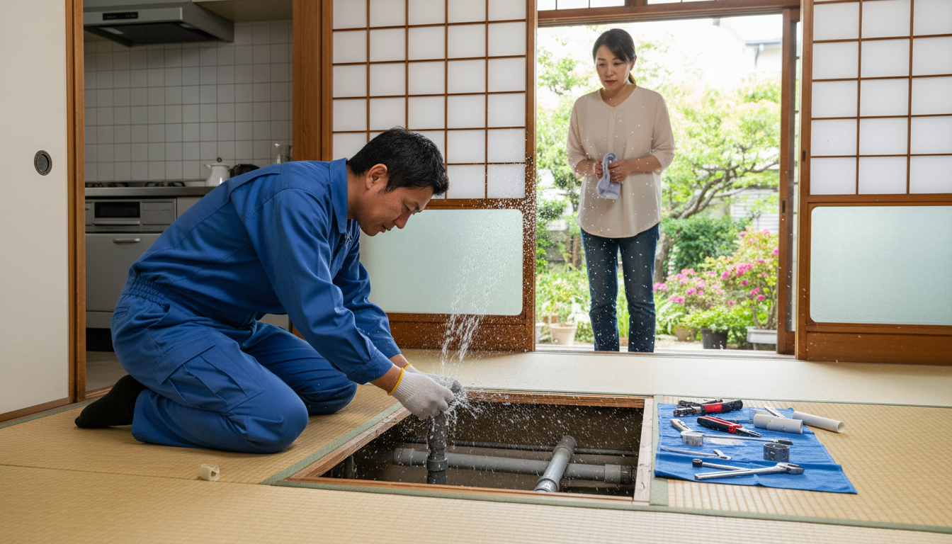 知多郡 美浜町の住宅事情とよくある水トラブルに関する画像