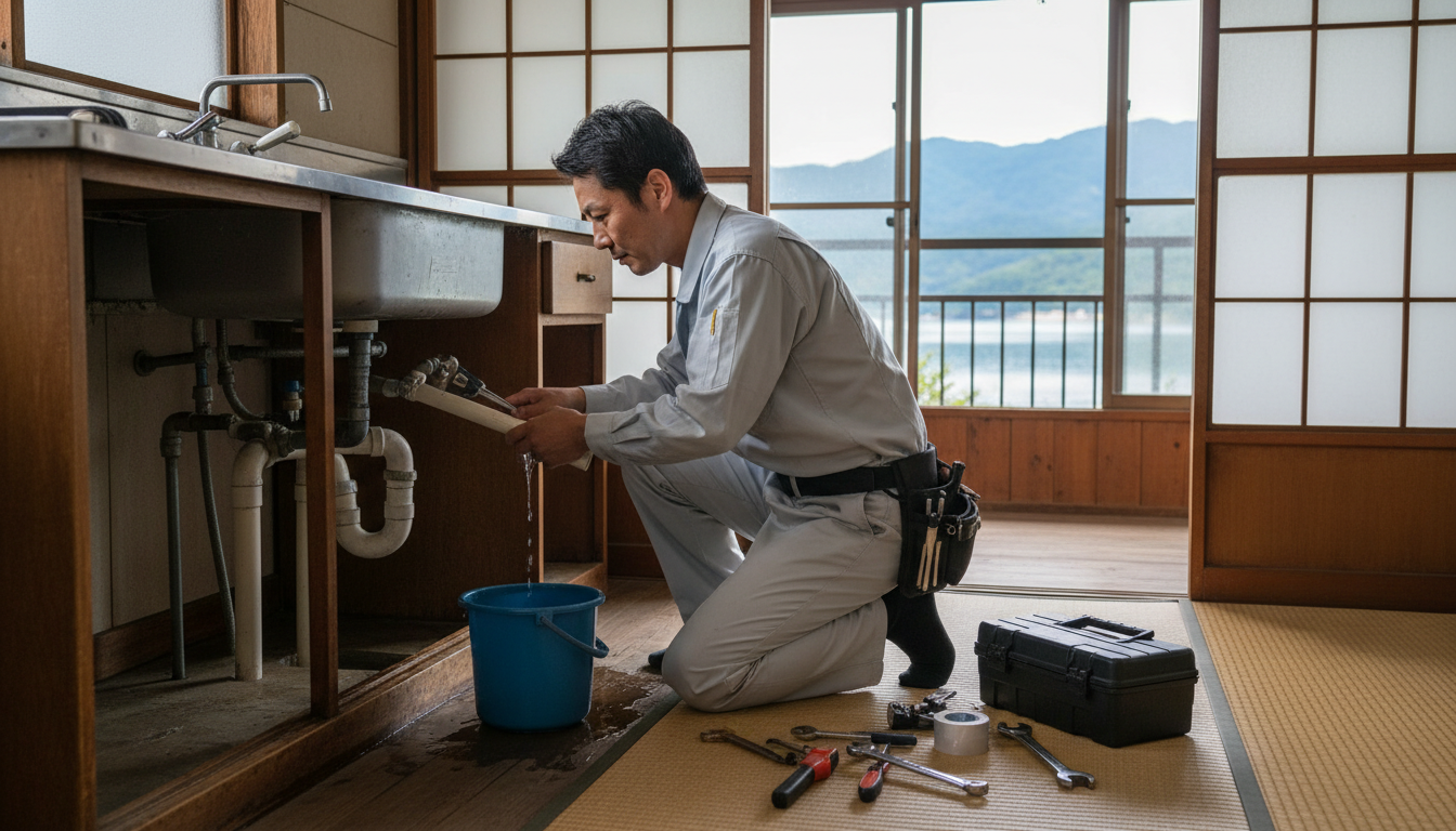 葦北郡 津奈木町の住宅事情とよくある水トラブルに関する画像