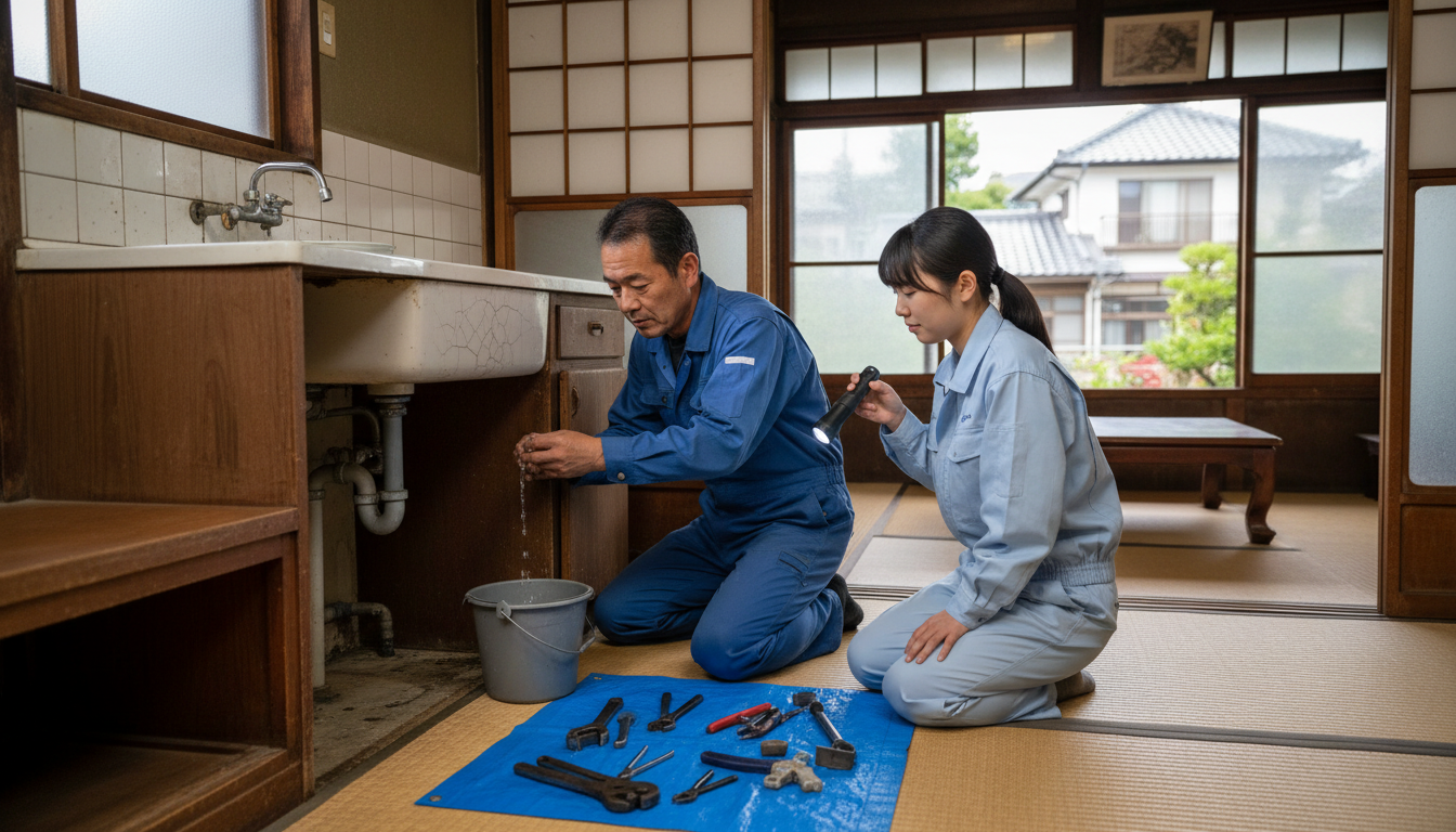 知多郡 武豊町の住宅事情とよくある水トラブルに関する画像