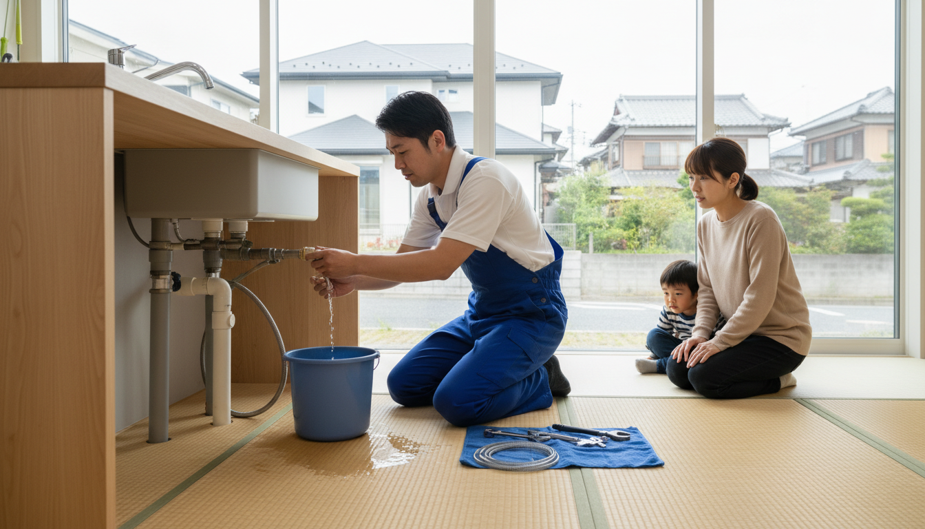 知多市の住宅事情とよくある水トラブルに関する画像