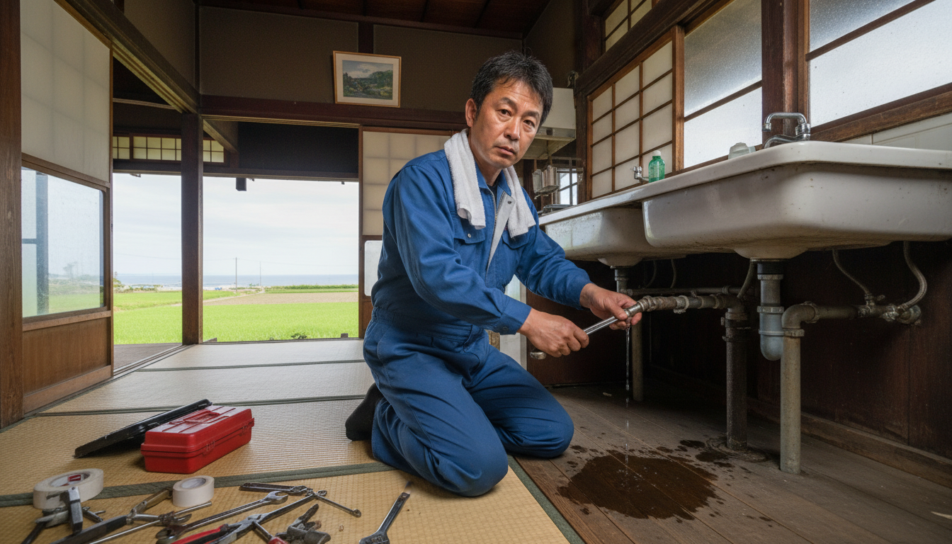 田原市の住宅事情とよくある水トラブルに関する画像