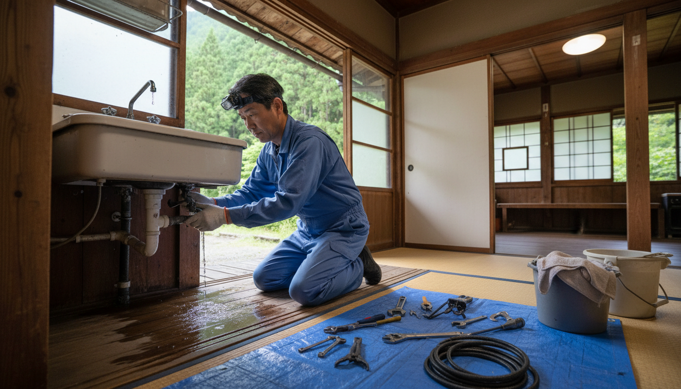 北設楽郡 設楽町の住宅事情とよくある水トラブルに関する画像