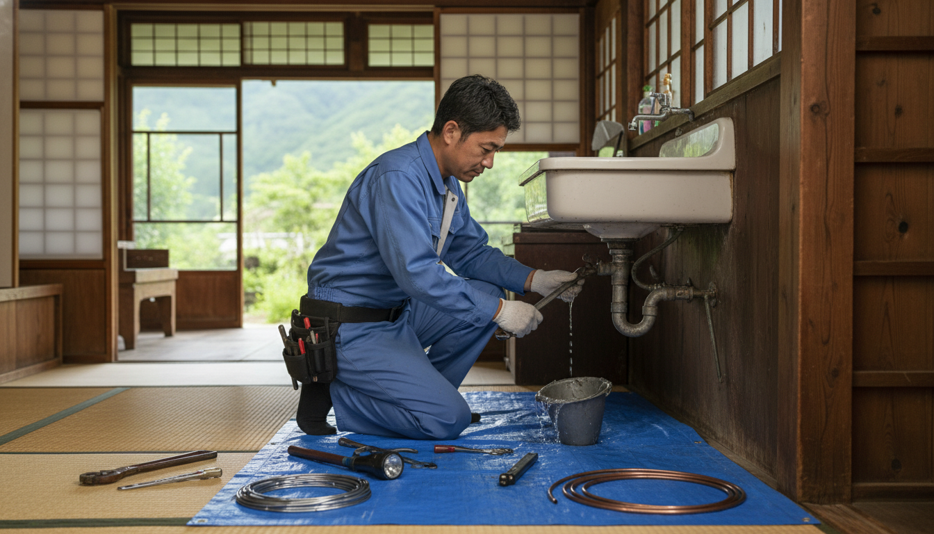 北設楽郡 豊根村の住宅事情とよくある水トラブルに関する画像