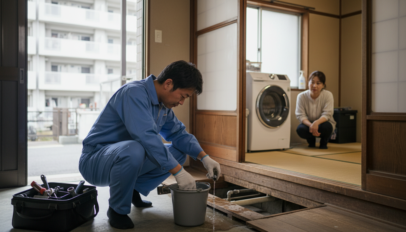 名古屋市 港区の住宅事情とよくある水トラブルに関する画像
