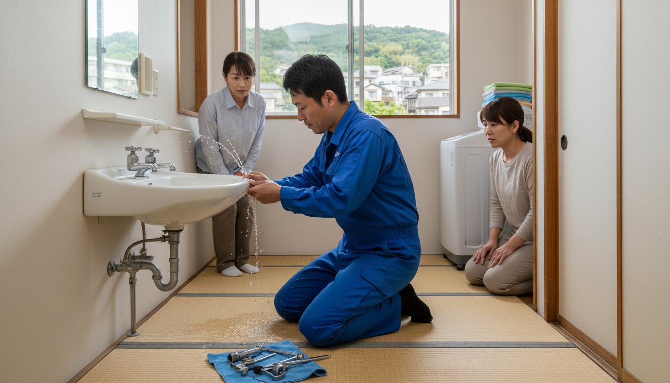 名古屋市 守山区の住宅事情とよくある水トラブルに関する画像