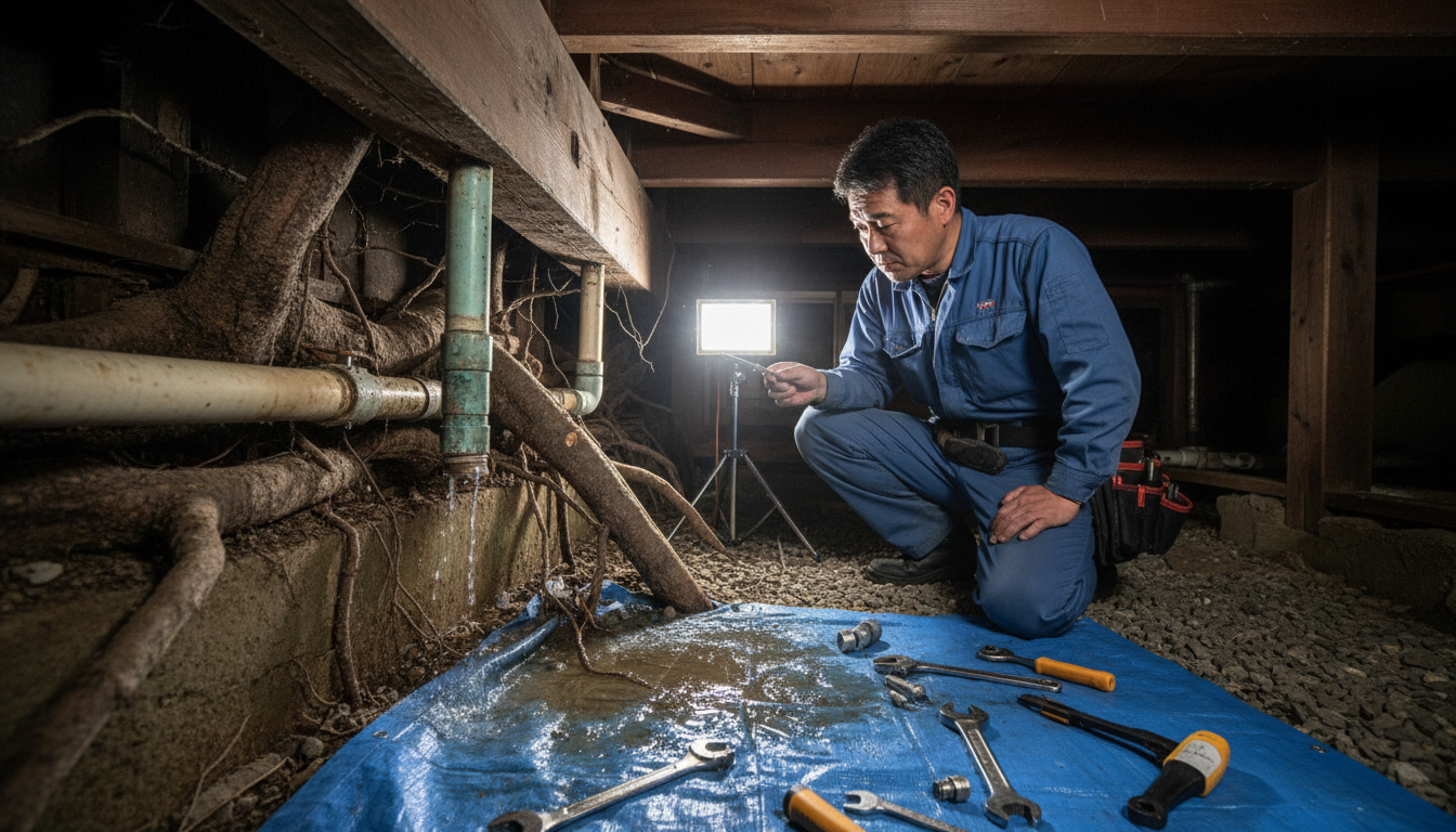 名古屋市 瑞穂区の住宅事情とよくある水トラブルに関する画像