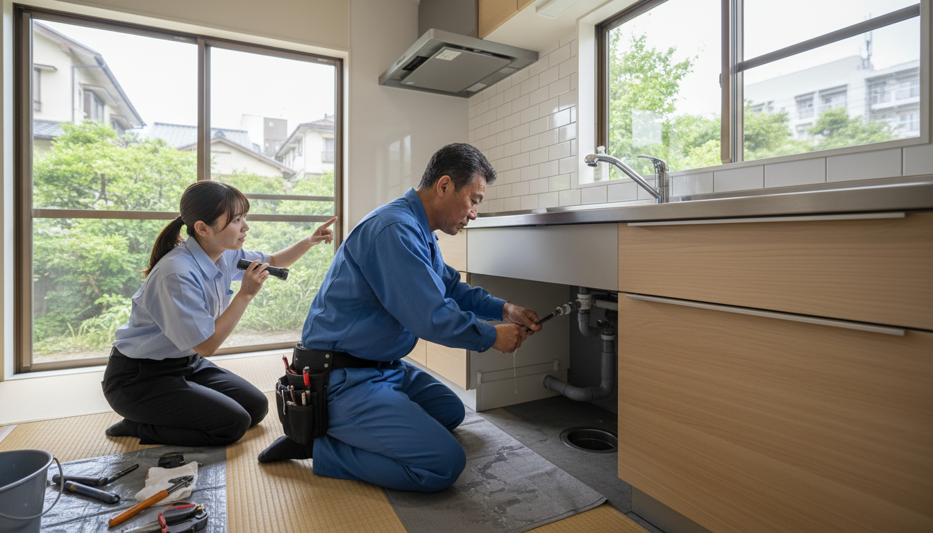 名古屋市 千種区の住宅事情とよくある水トラブルに関する画像