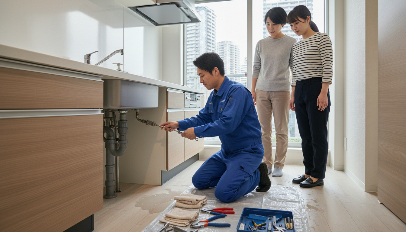 名古屋市 中区の住宅事情とよくある水トラブルに関する画像
