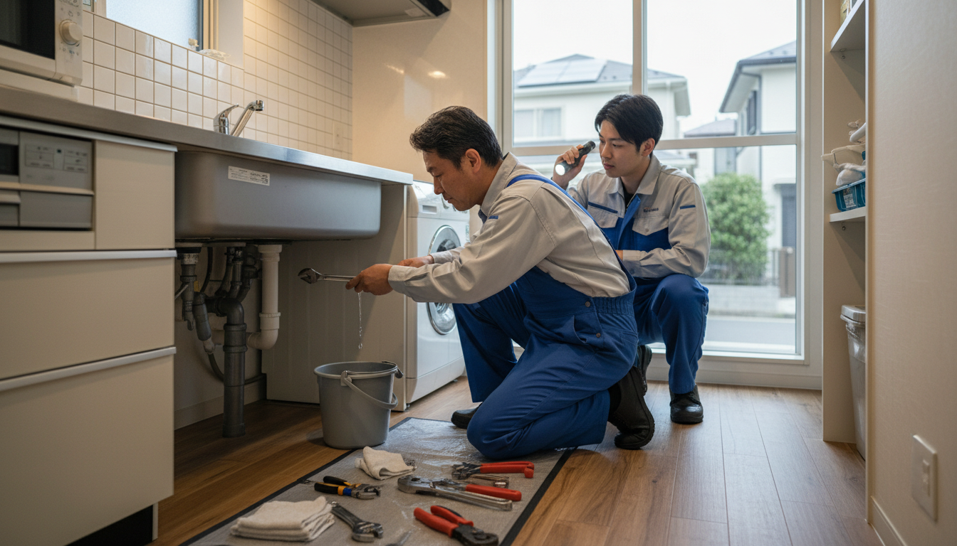 名古屋市 天白区の住宅事情とよくある水トラブルに関する画像