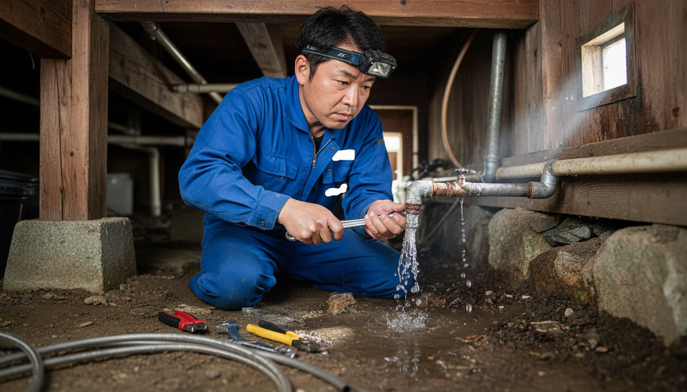 伊予郡 砥部町の住宅事情とよくある水トラブルに関する画像