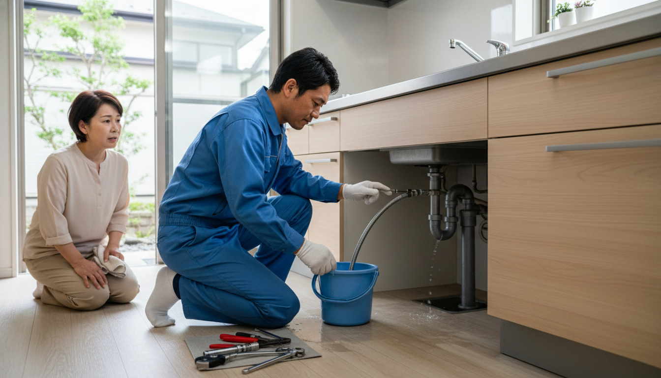 愛西市の住宅事情とよくある水トラブルに関する画像