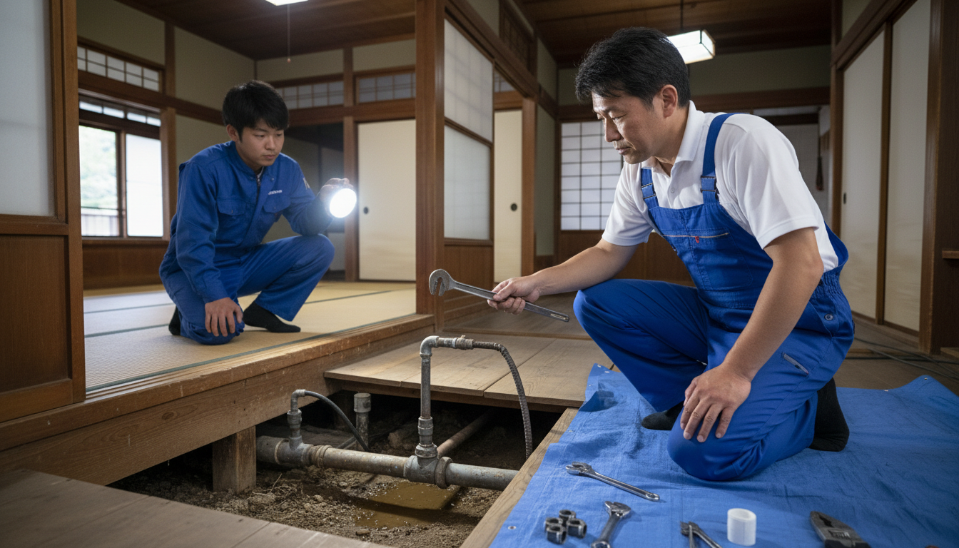 上浮穴郡 久万高原町の住宅事情とよくある水トラブルに関する画像