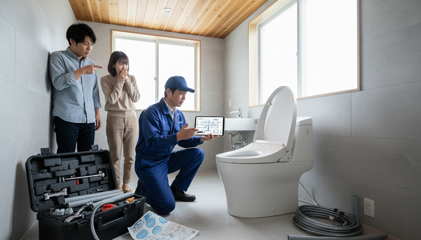 あま市の住宅事情とよくある水トラブルに関する画像