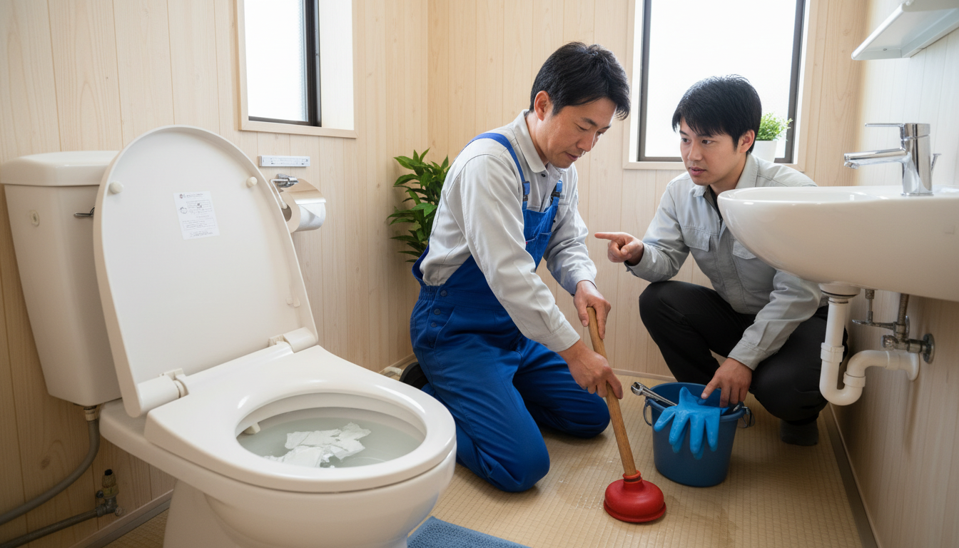 ひたちなか市の住宅事情とよくある水トラブルに関する画像