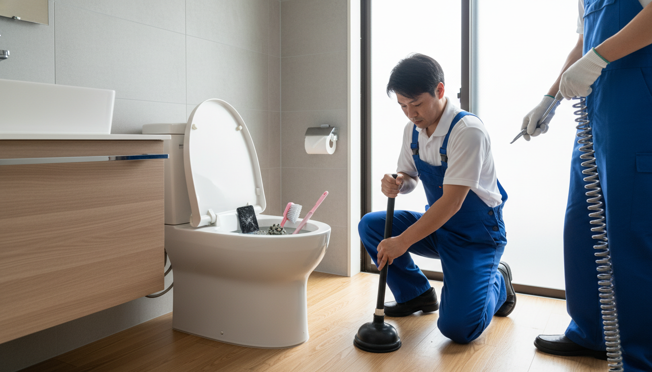 中度のつまり（固形物・異物）に関する画像