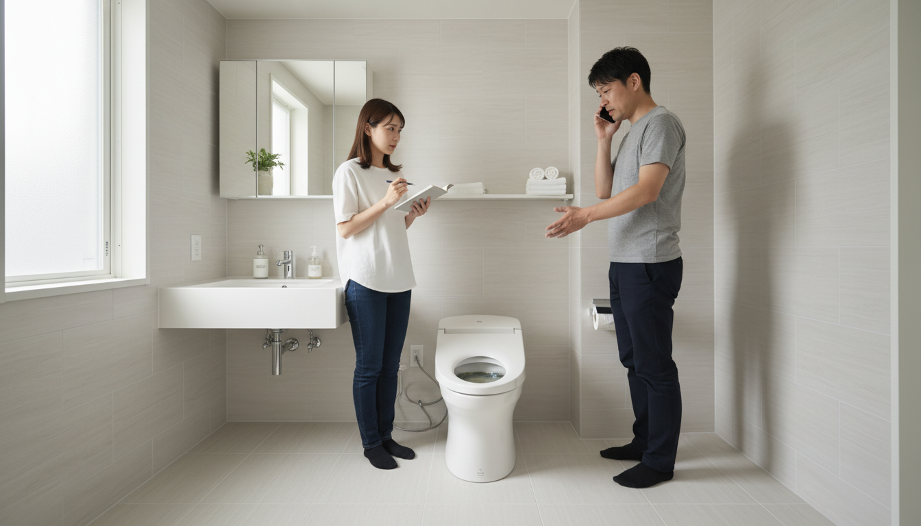 賃貸物件の場合はまず大家さん・管理会社へ連絡に関する画像