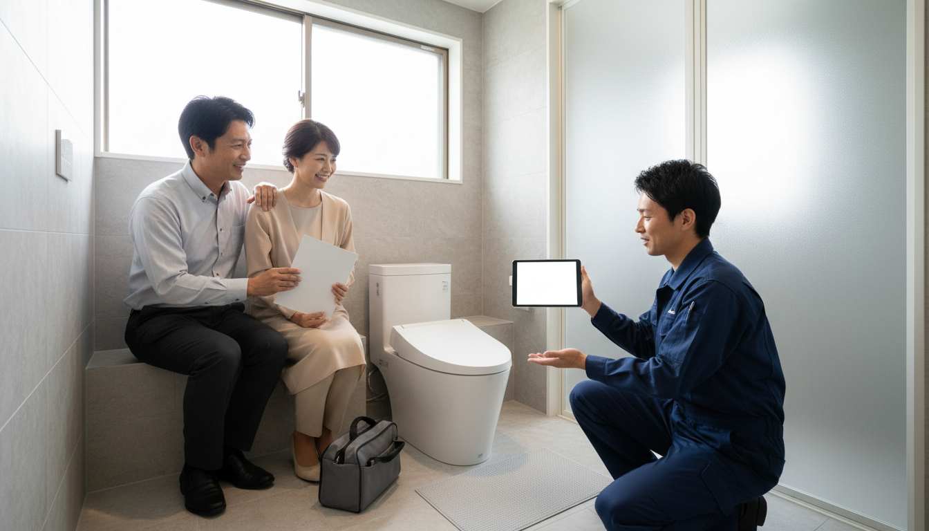 ポイント5：作業後の安心感「充実した保証とアフターフォロー」に関する画像