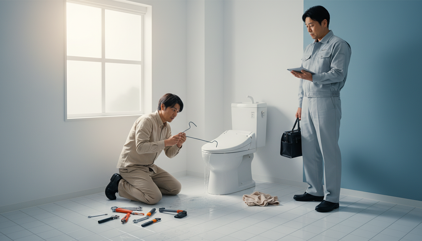 自分で修理する際のリスクと業者依頼の判断基準に関する画像